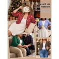 thumbnail image 5 of Gleelist Plus Size Cropped Cardigan Bolero Shrug For Dresses 3/4 sleeve Oversized Lightweight Cardigan Sweaters For Women XL-5XL, 5 of 6