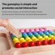thumbnail image 5 of Juegos De Madera Go Set Clip Beads Juegos De Mesa Juguete Rainbow Eliminar Beads Puzzle Educación Temprana Para Niños Juegos De Mesa Juguete Educativo 2 En 1 Methold FN002785-00, 5 of 6