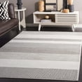 thumbnail image 2 of SAFAVIEH Pyramid Talisha Geometric Area Rug, Ivory/Gray, 5'3" x 7'8", 2 of 8