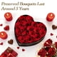thumbnail image 4 of Auoasl Caja de regalo en forma de corazón con 16 rosas rojas preservadas, 4 of 6