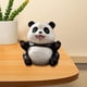 thumbnail image 2 of Figura de panda, escultura de panda, adorno de escritorio de resina, estatua de panda, adorno de panda para gabinete, mesa, estantería, hogar, 2 of 9