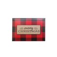 Red Black Plaid and Printed Kraft Paper Envelope Gift Card Holder (4Pack), by Holiday Time
