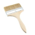 thumbnail image 5 of Brocha de pintura Chip Uxcell con cerda sintética y mango de madera para tratamiento de paredes 5.31 pulgadas, 5 of 5
