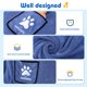 thumbnail image 2 of Toalla para perros Nobleza superabsorbente, grande, 42 x 26 cm, Mazarine, 2 of 8