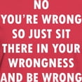 thumbnail image 3 of CafePress - No Wrongness Women's Value T Shirt - Women's Traditional Fit Dark T-Shirt, 3 of 4