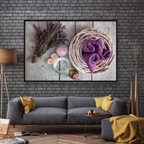 wall26 Floating Framed Canvas Wall Art for Living Room, Bedroom Spa Theme Canvas Prints for Home Decoration Ready to Hang - 24x36 inches