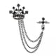 thumbnail image 1 of Broches de Corona para Hombre Strade Fareast Limited Color Negro, 1 of 8