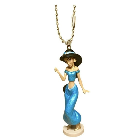 Princess Jasmine Pvc Keychain Dangler Figure Figurine Aladdin Ornament Charm New