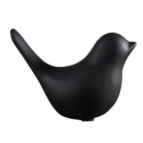 A Decoration Clearance! Nomeni Creative Black and White Ceramic Bird Ornaments Modern Simple Living Room Home Desktop Decorations Bk2, Home Decor Promotion Sale! Black