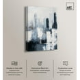 thumbnail image 2 of Grey Matter Canvas Blue Abstract Art by Art Remedy, Gallery Wrapped, 24" x 36", 2 of 7