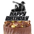 thumbnail image 1 of Adorno para Pastel HMCON Skateboard Calavera Feliz Cumpleaños, 1 of 6