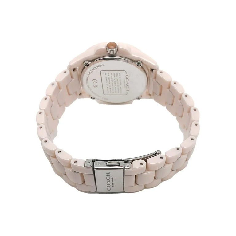 コーチ 腕時計 14503939 グレイゾン GREYSON Coach Greyson 36mm Ceramic Silver Glitter Dial Quartz Ladies