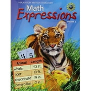 Math Expressions, Grade 2 Student Activity Book Consumable: Houghton Mifflin Harcourt Math Expressions 9780547473758 0547473753 - New