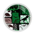 thumbnail image 1 of 4 Pcs Dinosaur Knobs for Kitchen Cabinet Cupboard Dresser Bookcase Drawer Pulls Handles Round Home Decor, 1 of 5