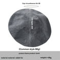 thumbnail image 3 of Outfmvch newsboy cap for men beret hats for women flat cap Autumn And Winter Hats Women's Versatile Trendy Artist Hats Knitted And Warm beret hats for women french beret hats for women Gray M, 3 of 4