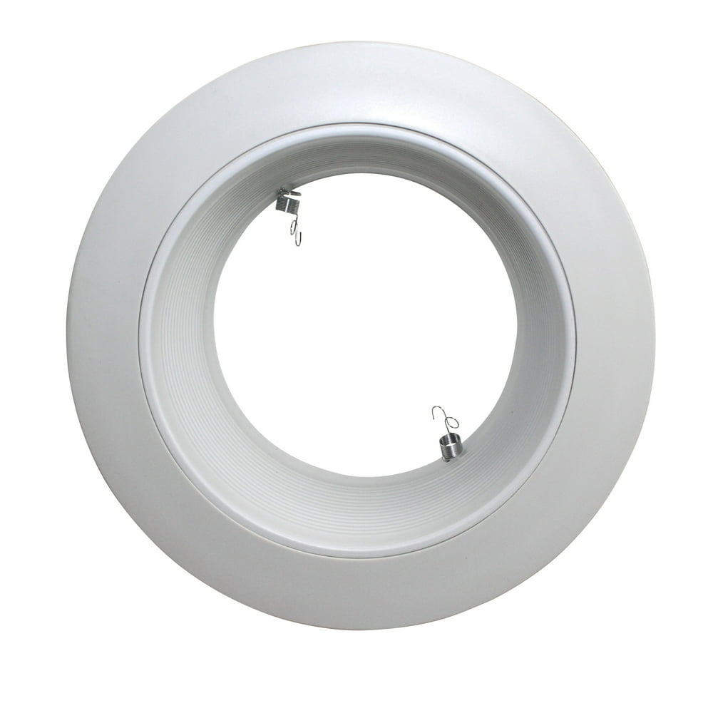 Capri Lighting Rm40Wov 6" White Baffle Trim With Oversized Oval Ring