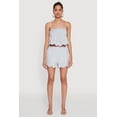 thumbnail image 3 of Womens Haute Monde Eyelet Scallop Trim Cropped Cami, 3 of 5