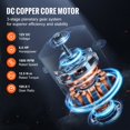 thumbnail image 4 of STAWAY 13,500 lb Electric Winch - Heavy-Duty Steel Cable, IP65 Waterproof, Remote Control, Perfect for Off-Road Recovery & Towing, 4 of 9
