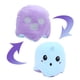thumbnail image 1 of Juguete de peluche reversible con tapa de doble cara, muñecos de Halloween de peluche suave, juguetes para niños (púrpura azul 10 cm), 1 of 9