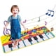 thumbnail image 5 of Alfombra musical para bebés, Alfombra de piano musical para niños tela no tejida para sala de estar, 5 of 8
