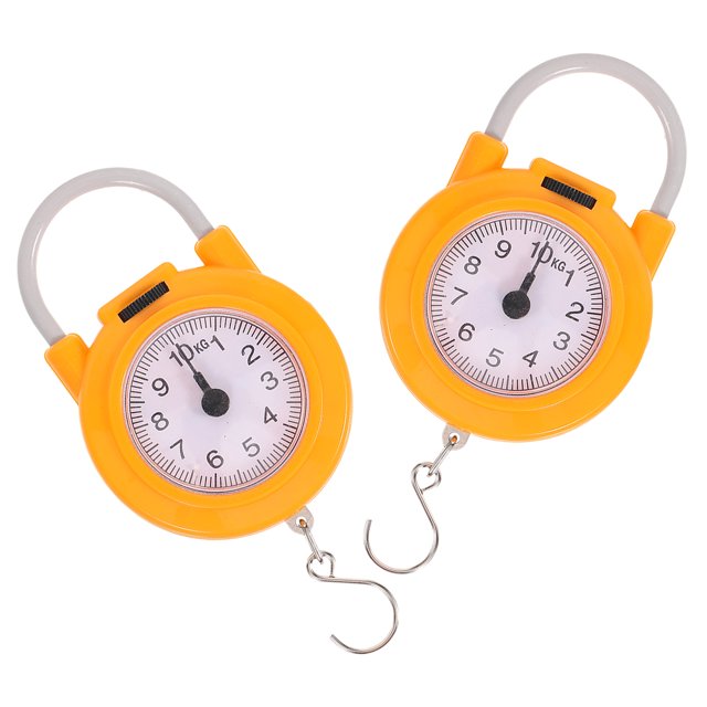 OULII 1 Paire Balance Multi-Usage Plastique Jaune pour Voyage Pêche