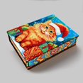 thumbnail image 1 of peinture Diamant Diy Complet,bote En Bois Diamond Painting Diy Hecho A Mano Puntos Diamante Serie De Navidad Organizador De Entrada, Attrape-rves Diy Fait, 1 of 5