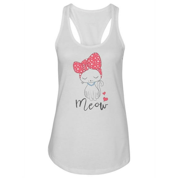 Headband Kitten Tank Women -Image by Shutterstock, Female x-Large