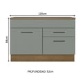 thumbnail image 3 of Gabinete Bajo Cocina Madesa Agata 120cm Con Encimera MG 11, 3 of 8