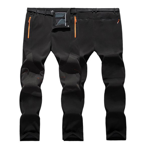 Vedolay Big and Tall Pants for Men Relaxed Fit Work Wear Outdoor Casual Pants 2023 Black,M
