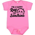 thumbnail image 3 of Inktastic Im a Happy Ray of Sunshine with Happy Sun Boys or Girls Baby Bodysuit, 3 of 5