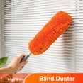 thumbnail image 3 of TidyBliss Microfiber Duster for Cleaning, Washable & Reusable Handheld Dust Cleaner Tool (Orange), 3 of 8