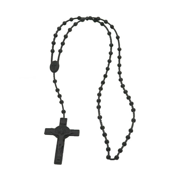 Necvior Rosary Beads Luminous Noctilucent Necklaces Glowing Rosary Necklaces for Daily