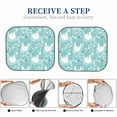 thumbnail image 6 of Zufioo Swan And Flowers4 Print Folding Car Windshield Sun Visor, Anti-ultraviolet Sun Visor, Suitable for Trucks, Vans Car Accessories-Small, 6 of 6