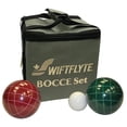 thumbnail image 1 of Ensemble de bocce Swiftflyte Classic, boules en résine composite de 100 mm, jeu extérieur pour 8 joueurs avec sac de transport, 1 of 5