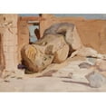 thumbnail image 3 of Jan Ciągliński 14x11 Black Modern Framed Museum Art Print Titled - Ancient Ruins. from the Journey to Egypt (1903), 3 of 5