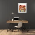 thumbnail image 3 of OToole, Tim 26x32 White Modern Wood Framed Museum Art Print Titled - Custom Bursting with Color I, 3 of 4
