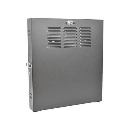 UPC: 0037332190598 | Tripp Lite 2U Low-Profile Vertical-Mount Switch-Depth Wall-Mount Rack Enclosure Cabinet (SRWF2U)