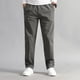 thumbnail image 4 of Pantalones holgados de algodón de talla grande para hombre, de estilo informal y moderno, con diseño frenulum, para uso diario y laboral, 4 of 8
