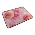 thumbnail image 6 of BZSMCE Shower Curtain and Bath Accessory Set,Pastel Rose Pattern, 6 of 7