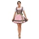 thumbnail image 3 of Disfraz de Oktoberfest Dirndl múltiple, club tradicional de Beerfest, camarera, Cosplay, vestido de fiesta elegante, Carnaval y Halloween, 3 of 5