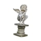 thumbnail image 4 of Figura de ángel, escultura de querubín, adorno de ángel con alas, figura de escritorio para Navidad Soplando la boca, 4 of 9
