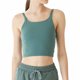 thumbnail image 1 of Qarigey Camiseta sin mangas, transpirable, suave, inalámbrica, cómoda, carpeta de pecho, carpetas de pecho, ejercicio físico, deportes, baile, viaje Prendas para la parte del cuerpo Verde, 1 of 6