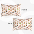 thumbnail image 2 of Honeii Kawaii Shiba Dog Decorative Throw Pillow Case - Elevate Your Couch, Sofa, or Bed with Stylish Home Decor, Perfect Gift Idea-16"x24", 2 of 6