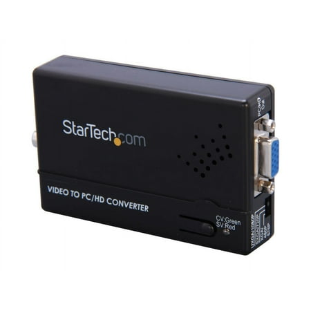 UPC: 0065030844345 | StarTech.com VID2VGATV2 Composite and S-Video to VGA Video Scan Converter