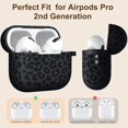 thumbnail image 6 of Comvin Fits For Airpods Pro 2 Case Silicone, Cute Soft Compatible With Airpods Pro Case Cover, Leopard, 6 of 7