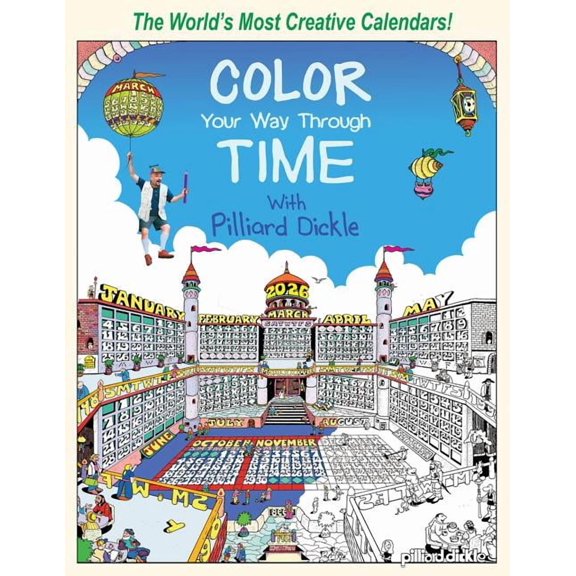 Color Your Way Through Time, (Paperback)