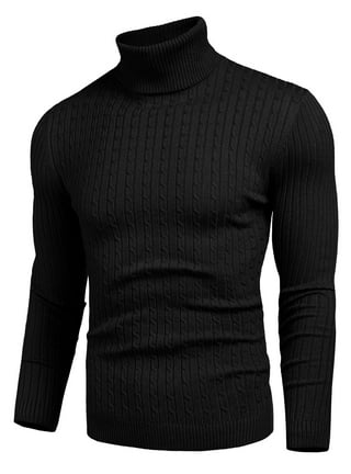 men's black turtlenecks