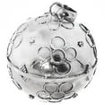 thumbnail image 1 of Round XL Large Harmony Chime Ball 925 Sterling Silver Pendant, 1 3/8", 1 of 3