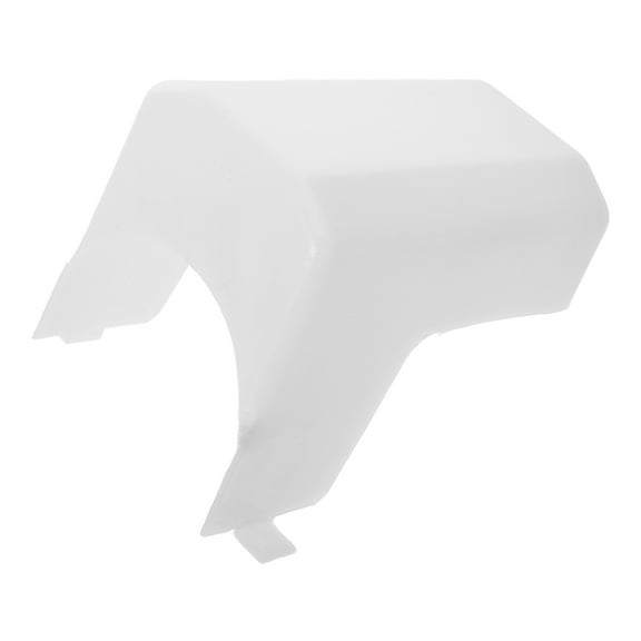 MEIBUTYUP Kitchen Exhaust Fan Cover White Plastic Minimalist Design for Cooking Appliances, and Easy to Install, 1 Set