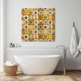 thumbnail image 4 of Farmhouse Canvas Wall Art, Sunflower Gnome Bee Star Yellow Buffalo Plaid Patchwork Framed Wall Decor Modern Artwork Prints Painting for Living Room, Bedroom, Kitchen & Cafe Decor 16x16 Inch, 4 of 9